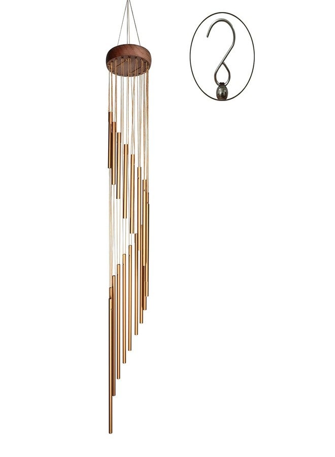 KRAMOX Wind Chimes for Home, Office, Indoor & Outdoor Decoration | Decorative Multiple Brass Bells for Positive Vibrations Energy Flow - Image 1